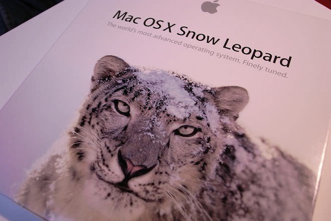 mac os x snow leopard upgrade